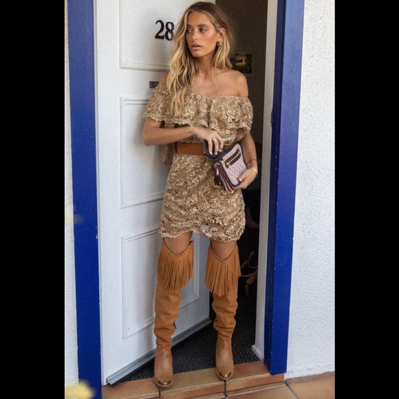 Spell Designs Evie Over The Knee Boot - Picture 3 of 9